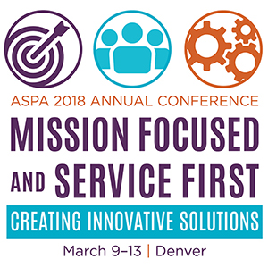 2018 ASPA Annual Conference